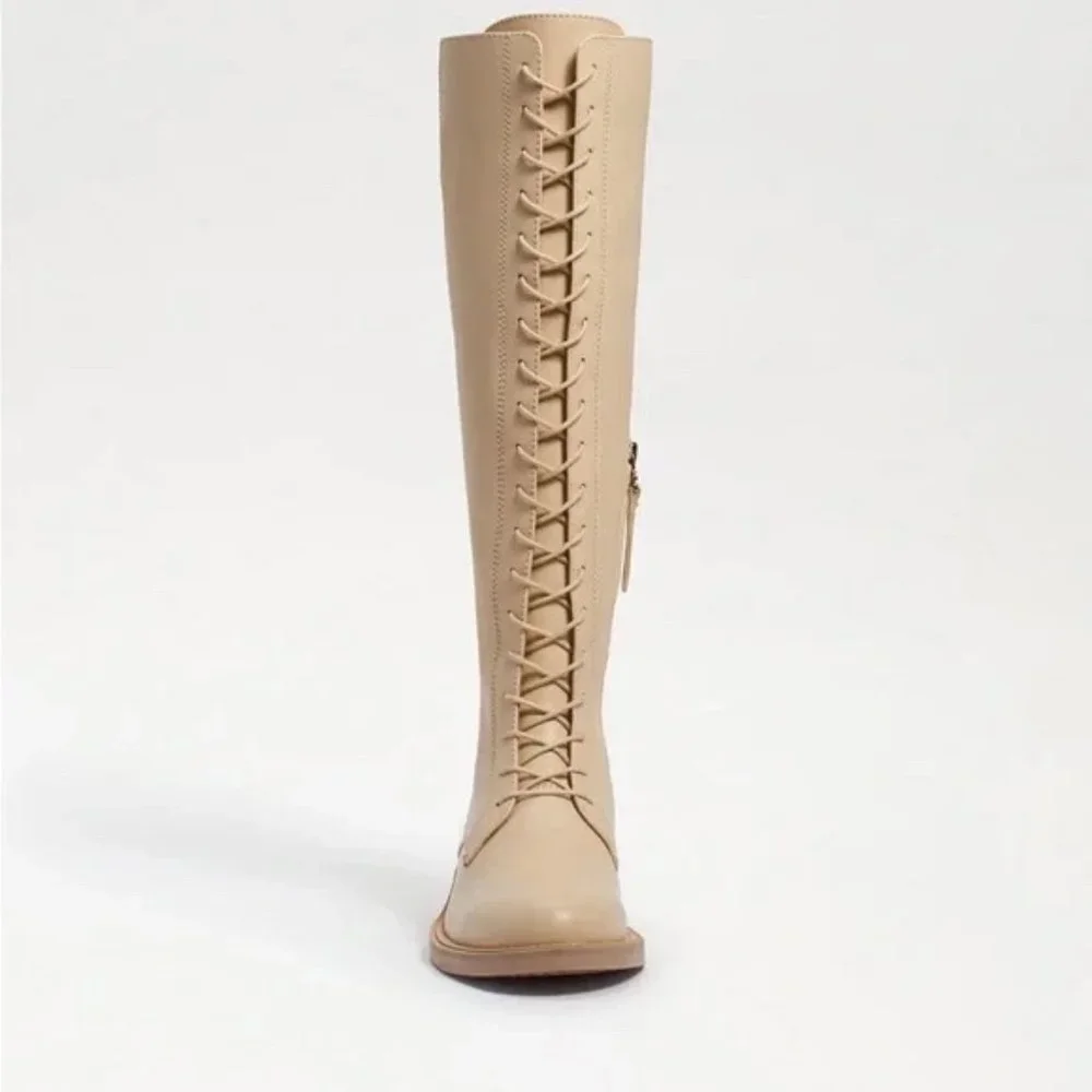 NWT: Sam Edelman Nance Lace-up Boots - Picture 2 of 4